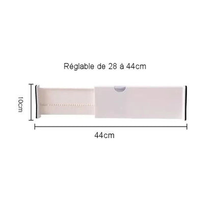 Adjustable drawer divider