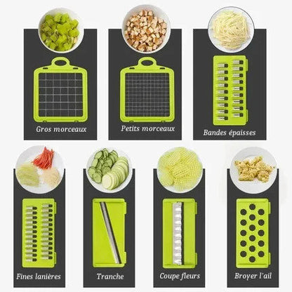 Multi-function vegetable slicer 