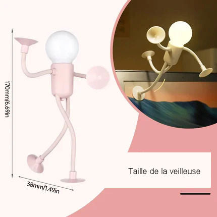 Funny and decorative modular night light 